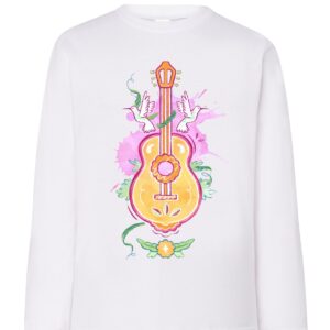 CAMISETA UKELELE NARANJA